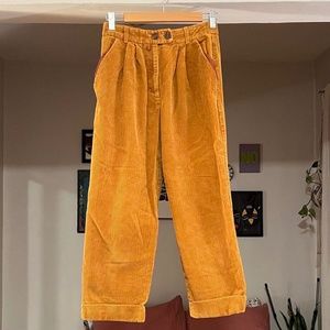 Top Shop Corduroy Bootcut Pants
